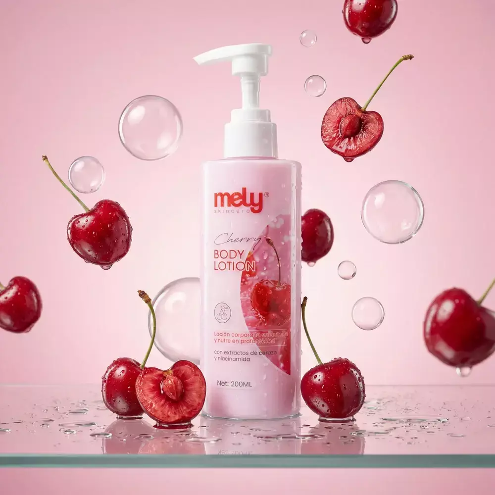 Miniatura 2 de Crema corporal Cherry Body Lotion Mely 200ml